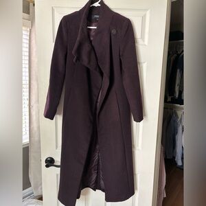 Kenneth Cole Deep Purple Coat